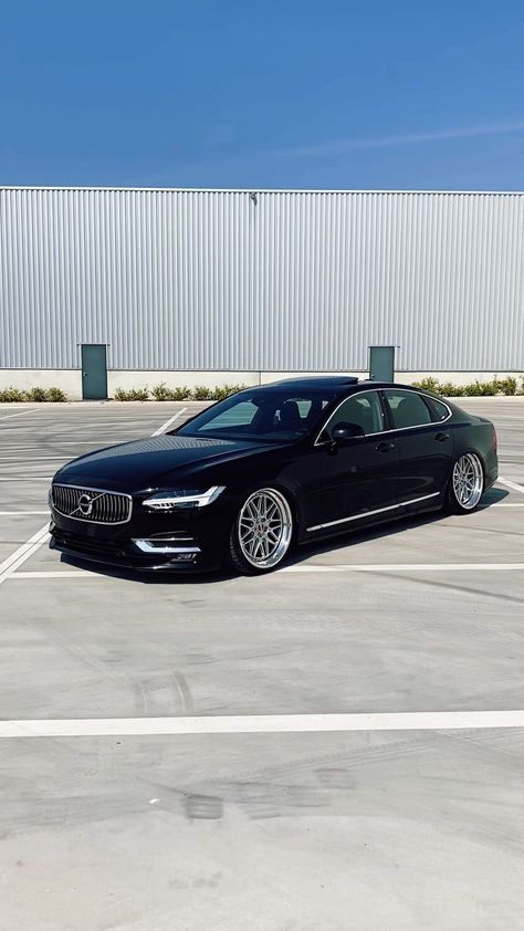 Volvo Sedan S90, Black Sedan Car, Volvo S90 Black, Volvo Sedan, Black Volvo, Blacked Out Cars, Black Sedan, Volvo Suv, Carros Suv