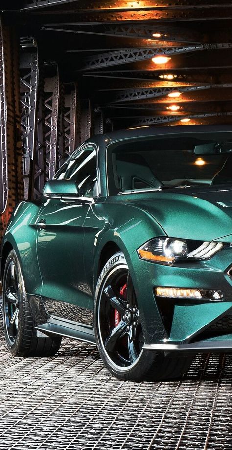 (°!°) 2019 Ford Mustang "Bullitt" Mustang Car Aesthetic, Bullitt Mustang, 2018 Mustang Gt, 2018 Mustang, Ford Mustang Bullitt, Tokyo Drift Cars, Mustang Wallpaper, Mustang Bullitt, Mustang Car