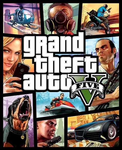 Grand Theft Auto V (also known as Grand Theft Auto Five, GTA 5, GTA V, or GTAV) is a video game developed by Rockstar North. It is the fifteenth installment in the Grand Theft Auto series and the successor of Grand Theft Auto IV. The original edition was released on September 17th, 2013 for the Xbox 360 and PlayStation 3. The Xbox One and PlayStation 4 versions were released on November 18th, 2014, and was later released on April 14th, 2015 for the PC. The original edition was announced on... Gta 5 Pc, Grand Theft Auto Games, Alcohol Games, Grand Theft Auto Series, Mobil Futuristik, Madara Wallpaper, M&m Game, Ps3 Games, V Video