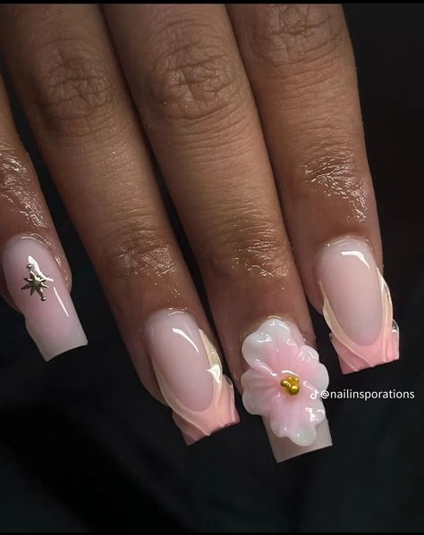 Colored Acrylic Nails, Girly Acrylic Nails, Classy Acrylic Nails, Short Square Acrylic Nails, Really Cute Nails, Long Acrylic Nails Coffin, Unique Acrylic Nails, Long Square Acrylic Nails, Bling Acrylic Nails