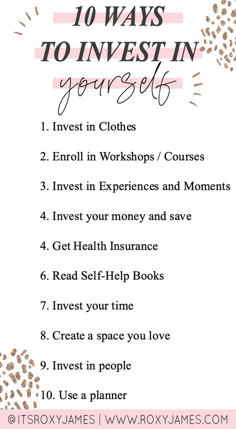 Investing In Yourself, Create Your Dream Life, Invest In Yourself, Math Help, Planner Tips, Delta Zeta, Negative People, Book Things, Saving Goals