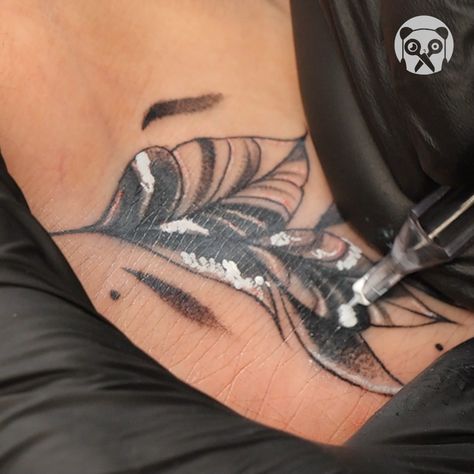 How to Fix a Bad Tattoo | tattooing | How to Fix a Bad Tattoo | By Crafty Panda Fixing A Bad Tattoo, Tattoo Fix Before And After, Tattoo Fixes, Bad Cover, Bad Tattoos, Old Tattoos, Dark Flowers, Dark Tattoo, Wolf Tattoo