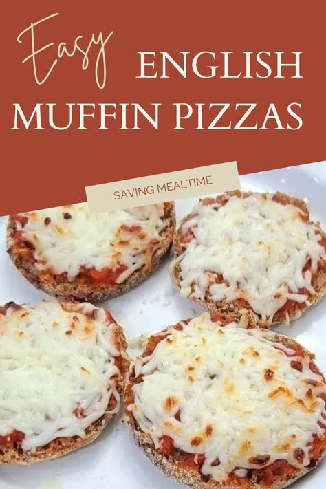 English Muffin Pizza Burgers, Ww English Muffin Pizza, Pizza Sandwiches Recipe, What To Eat With English Muffins, Pizza English Muffins Recipes, Pizza On English Muffin, English Muffin Pizzas Recipe, Pizza Healthy Recipes, English Muffin Sandwich Ideas Lunch