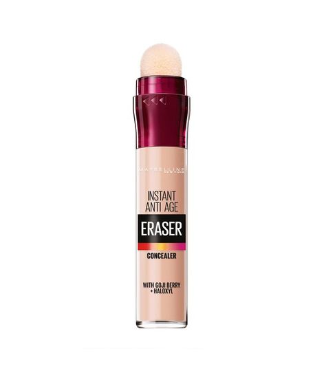 Maybelline Eraser Eye Concealer, Corrector Maybelline, Maybelline Eraser, Eraser Concealer, Best Drugstore Concealer, Concealer Maybelline, Instant Age Rewind Concealer, Camouflage Makeup, Age Rewind Concealer