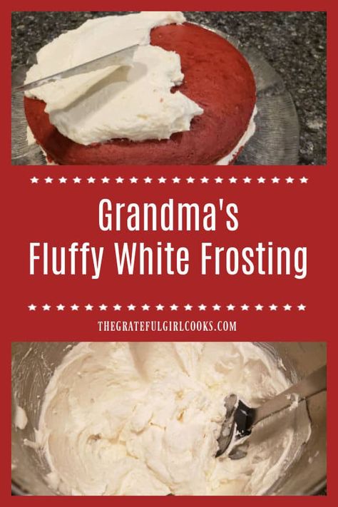 Cooked White Frosting Icing Recipe, Flour Icing Recipe, Cooked Frosting Recipe With Flour And Crisco, Homemade White Icing Easy, Cooked Icing Recipe, Frosting With Flour And Milk, Fluffy White Frosting Easy, Whipped White Frosting, Homade Icing For Cake