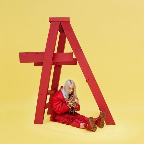 billie eilish dont smile at me spotify album cover Billie Eilish, Music, Red