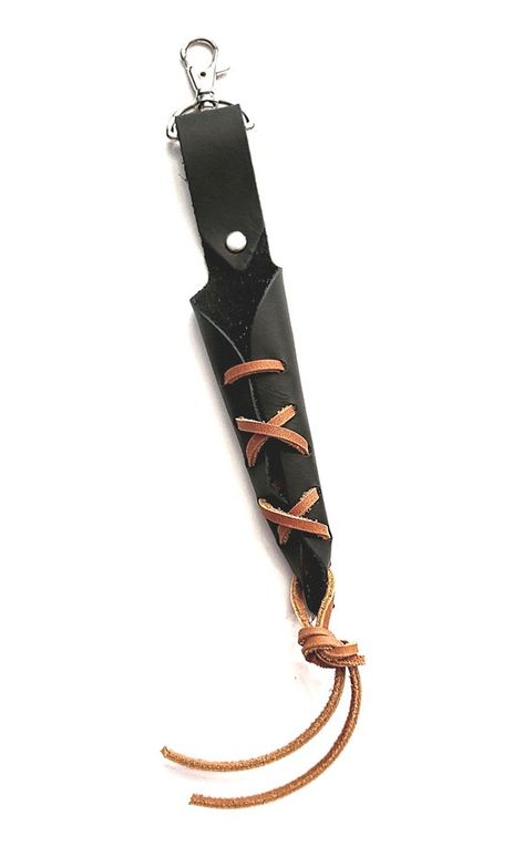 Leather Wand Holder, Diy Wand Holster, Wand Holster, Wiccan Tools, Renn Faire, Wand Holder, Tin Whistle, Leather Lacing, Wizard Wand