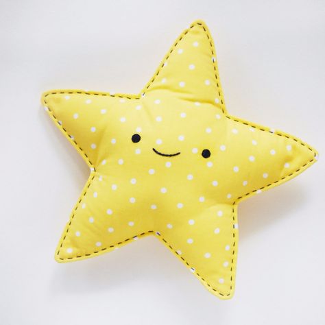 Sewing Crafts To Make and Sell - Easy Sew Star Snuggler -  Easy DIY Sewing Ideas To Make and Sell for Your Craft Business. Make Money with these Simple Gift Ideas, Free Patterns, Products from Fabric Scraps, Cute Kids Tutorials http://diyjoy.com/crafts-to-make-and-sell-sewing-ideas Lovey Sewing Pattern, Fabric Star, Star Pillow, Trendy Sewing Projects, Diy Sewing Gifts, Star Tutorial, Sewing To Sell, Ladder Stitch, Sewing Projects For Kids