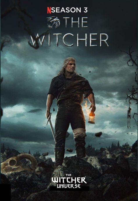 The Witcher Season 3 Poster, Henry Cavill Witcher, The Witcher Henry Cavill, The Witcher Season 3, Witcher 4, Stranger Things 5, Squid Game Season 2, Top Netflix Series, Witcher Game