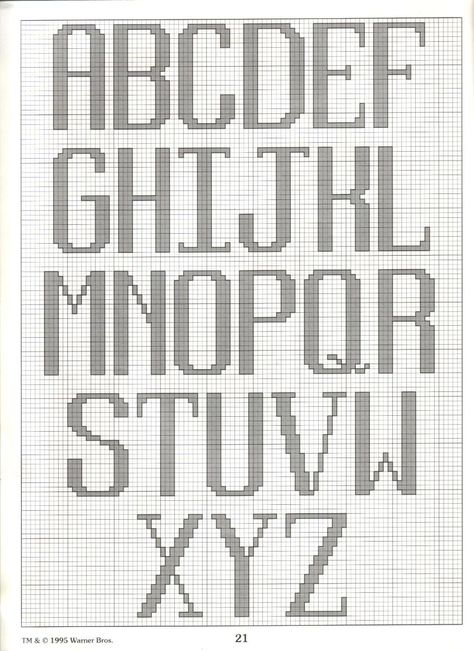 Cross Stitch Letters Large Alphabet Charts, Large Cross Stitch Letter Patterns Free, Large Cross Stitch Letters, Crossstitch Alphabets Free, Needlepoint Alphabet Charts, Needlepoint Letters Alphabet Charts, Needlepoint Fonts, Needlepoint Alphabet, Cross Stitch Charts Free