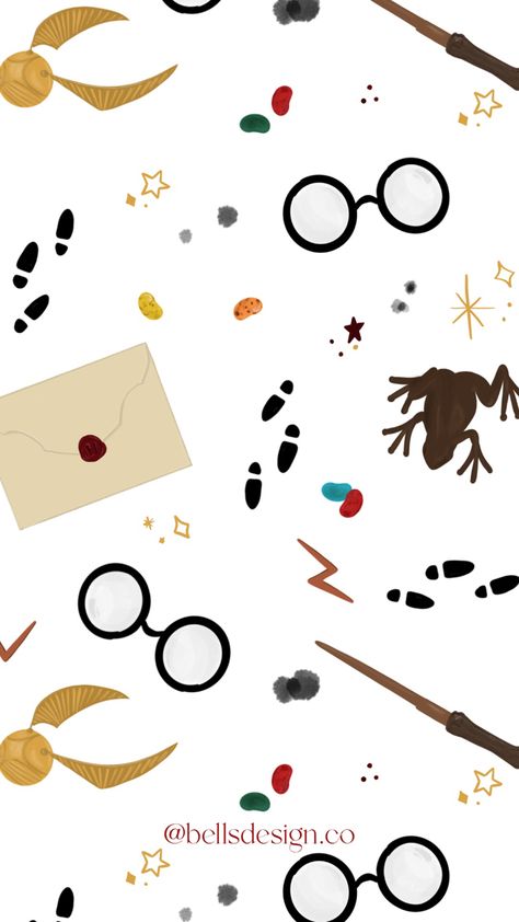 Harry Potter pattern with snitch, ink, marauder’s map, wand, glasses, letter, hogwarts, bertie botts screensaver or background for iphone android samsung and google phones Harry Potter Pattern Wallpaper, Harry Potter Phone Wallpaper, Harry Potter Pattern, Imprimibles Harry Potter Gratis, Harry Potter Iphone Wallpaper, Imprimibles Harry Potter, Harry Potter Phone, Background For Iphone, Harry Potter Iphone