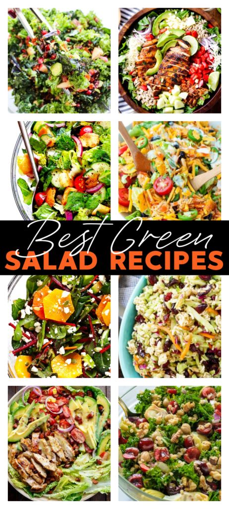 Salads That Fill You Up, Best Salad Recipes For Party, Salad Add Ins, Dinner Salads Recipes Main Courses, Best Green Salad Recipes, Summer Green Salad, Salads Recipes Healthy, Best Green Salad, Salads Recipes For Dinner