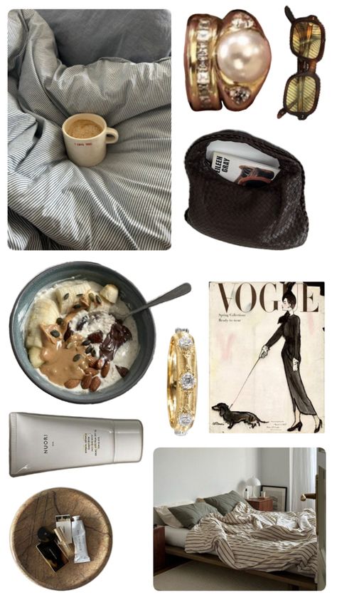 Cool girl | aesthetic | it girl Pisces Core, Vision Collage, Cool Girl Aesthetic, Coffee Girl, What In My Bag, Great Nails, The Secret History, It Girl, The New Yorker