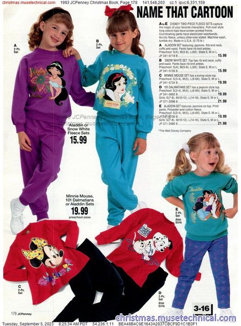 90s Things, Kids Catalogs, 1990s Kids, 90's Aesthetic, Fashion Timeline, Vintage Kids Clothes, Nostalgic Memories, Nostalgia Aesthetic, Disney Clothes