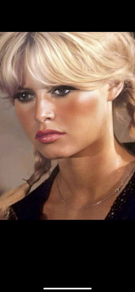 Brigitte Bardot Bangs, Bridget Bardot Hair, Bardot Makeup, Brigitte Bardot 60s, Mylene Demongeot, Bardot Brigitte, Brigitte Bardot Hair, Bardot Hair, Vintage Blonde