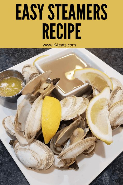 How To Cook Steamers Clams, Steam Clams Recipe, How To Make Clams, Steamers Recipe Clams, How To Steam Clams, How To Cook Steamers, New England Dinner, Steamer Clam Recipes, Steam Clams