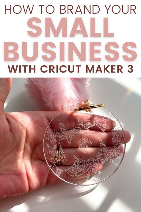 (AD) If you're already using your @Cricut machine to make and sell things for your shop, consider using the Cricut Maker 3 to brand your small business! Branding is what will set your business… More Handcrafted Business Ideas, Cricut For Small Business Branding, Small Business Ideas Cricut, Small Business Cricut, Cricut Bracelet Ideas, Cricut Branding, Cricut Small Business Ideas, Maker 3 Projects, Handcraft Ideas To Sell