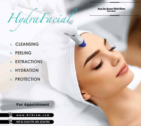 Facial Aesthetics Poster, Hydra Facial Creative Ads, Hydra Facial Poster, Facial Poster, Facial Recipe, Laser Skin Tightening, Facial Procedure, Rose Facial, Skin Care Center