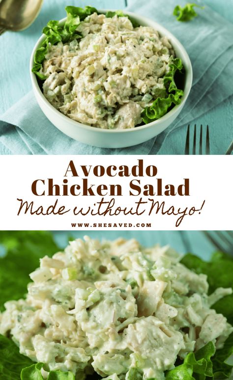 Spring Salad Ideas, Spring Side Dishes, Avocado Chicken Salad Recipe, Barbecue Chicken Recipe, Side Salad Recipes, Avocado Chicken, Chicken Salad Recipe, Spring Desserts, Best Salad Recipes