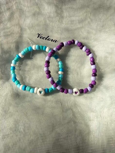 Breclate Aesthetic, Beeds Jewelery, Simple Beaded Necklaces, Small Bead Bracelet, Cute Friendship Bracelets, Preppy Bracelets, Bff Bracelets, Bracelets For Boyfriend, Indie Jewelry