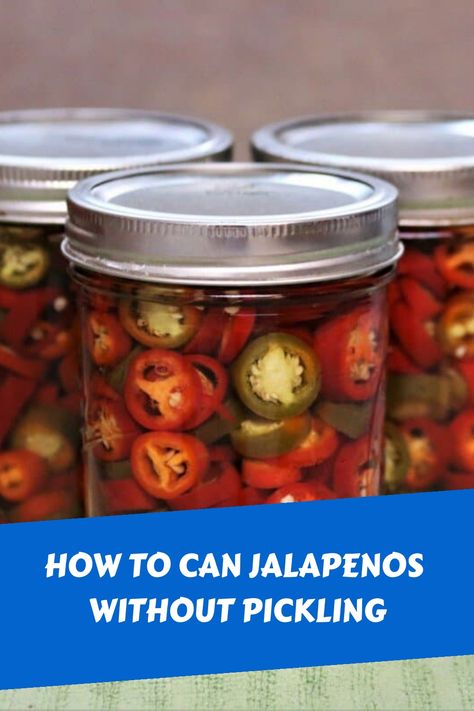 Discover a simple and tasty method to preserve your jalapeno harvest by canning them without pickling. Explore the process of canning plain jalapenos and creating delectable candied jalapenos. Uncover information on the shelf life of canned jalapenos and whether freezing them is a viable alternative. Preserving your peppers has never been this easy! How To Can Jalapeños, Preserve Jalapenos, Can Jalapenos, Canning Hot Peppers, Canning Pickles Recipe, Pickled Jalapeno Recipe, Canning Jalapeno Peppers, Pickled Pepper Recipe, Canning Peppers