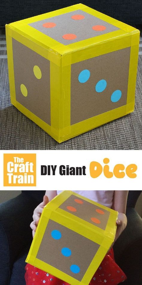 Påskeaktiviteter For Barn, Giant Dice, Cardboard Crafts Kids, Basketball Homecoming, Aktiviti Kanak-kanak, Giant Games, Crafts For Boys, Minecraft Crafts, Highschool Aesthetic