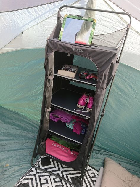 Clothes Storage Ideas, Camping Gear Storage, Camping Gear Gadgets, Ideas For Camping, Camping Gear List, Camping Gear Checklist, Tent Storage, Camping Hacks Diy, Camping Storage