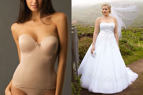 bra for strapless dress What To Wear Under Bridesmaid Dress, Under Wedding Dress Garments, Strapless Backless Bra, Dress Lingerie, 2015 Wedding, Your Gorgeous, Maggie Sottero, Strapless Gown, Backless Wedding Dress