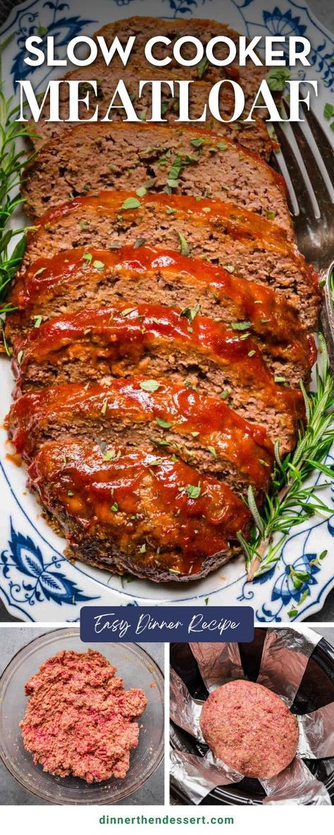 Crock Pot Meatloaf Recipes, Crockpot Meatloaf Slow Cooker, Meatloaf Oatmeal Recipe, Delicious Pot Roast, Crockpot Meatloaf Recipes, Crockpot Meatloaf, Slow Cooker Meatloaf, How To Cook Meatloaf, Classic Meatloaf Recipe