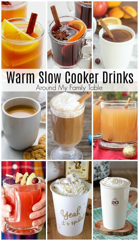 Warm Holiday Cocktails, Winter Party Drinks, Warm Christmas Drinks, Christmas Brunch Drinks, Winter Drinks Alcoholic, Holiday Hot Drinks, Hot Christmas Drinks, Hot Alcoholic Drinks, Candles Recipe