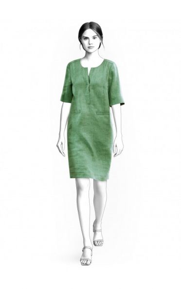 Linen Dress Pattern, Detail Couture, Shift Dress Pattern, Coat Pattern Sewing, Jacket Pattern Sewing, Garment Industry, Skirt Patterns Sewing, Womens Sewing Patterns, Lightweight Dress