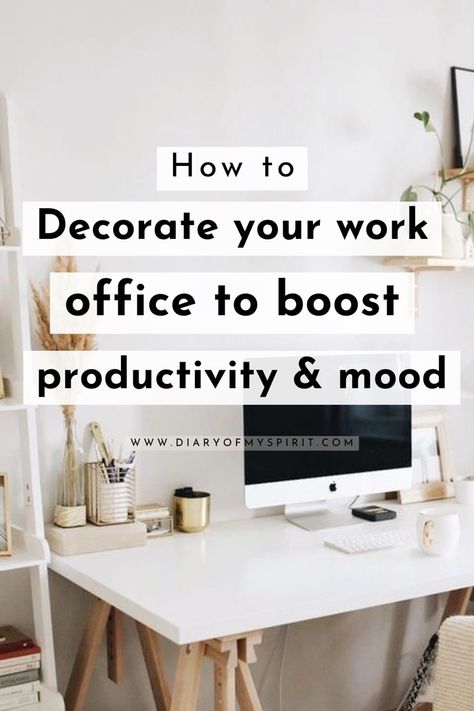 Work office decor ideas Work Office Decorating Ideas, Work Cubicle Decor, Office Ideas For Work, Office Layout Ideas, Work Cubicle, Cubicle Decor Office, Office Decor Professional, Office Design Inspiration, Modern Office Interiors