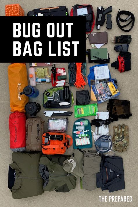 The web's best bug out bag list, broken down by priority levels so you can customize to your budget and needs. #bugoutbags #bob Rv Transformation, Bug Out Bag List, Best Bug Out Bag, Bug Bag, Hiking Hacks, Earth Quake, Survival Skills Emergency Preparedness, Bug Out Bag Checklist, Backpacking Essentials