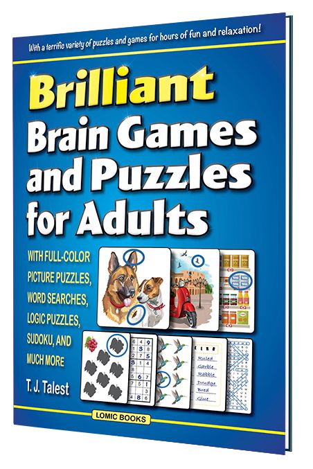 Terrific book filled with entertaining brain games and puzzles for adults. Enjoy picture puzzles, word search, sudoku and much more! Brain Games For Adults, Future Board, Brain Puzzles, Puzzles For Adults, Books For Adults, Logic Puzzles, Picture Puzzles, Brain Games, Critical Thinking Skills