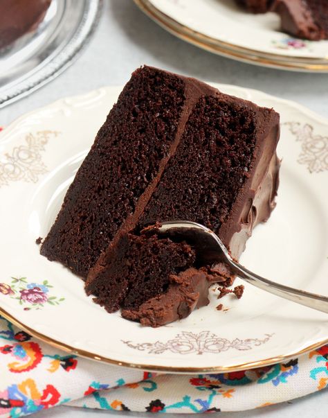 Easy Moist Chocolate Cake, Matilda Chocolate Cake, Best Moist Chocolate Cake, Scientifically Sweet, Moist Chocolate Cake Recipe, Layers Cake, Nursing Cake, Chocolate Cake Recipe Moist, Chocolate Fudge Frosting