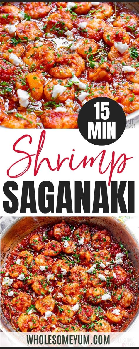 Greek Fish Recipe, Shrimp Saganaki Recipe, Mediterranean Shrimp Recipe, Shrimp Saganaki, Saganaki Recipe, Greek Shrimp, Low Carb Shrimp Recipes, Keto Shrimp, Greek Gyros