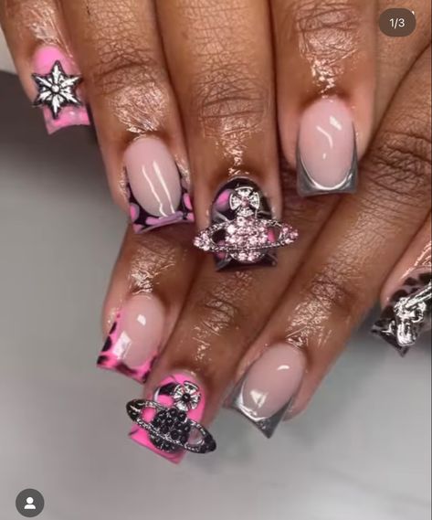 Croc Print Nails, Print Nails, Dope Nail Designs, Croc Print, Nails Inspo, Dope Nails, Nail Ideas, Nail Inspo, Acrylic Nails