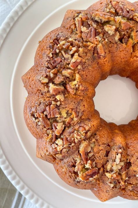 Bacardi Rum Cake is a scrumptious bundt cake made from a box mix. This is the best cake to come out of a box! And it is an easy recipe too!