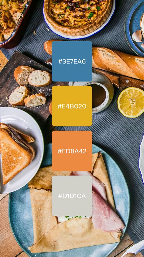 We went searching through the Canva photo library to find some delicious dishes to inspire this month’s #ColorPalette! Here are some color palettes inspired by food. Delicious Color Palette, Catering Color Palette, Color For Food Branding, Food Color Scheme, Color Palette For Food Brand, Food Color Palette Brand Identity, Cookies Color Palette, Food Colour Palette, Food Color Palette