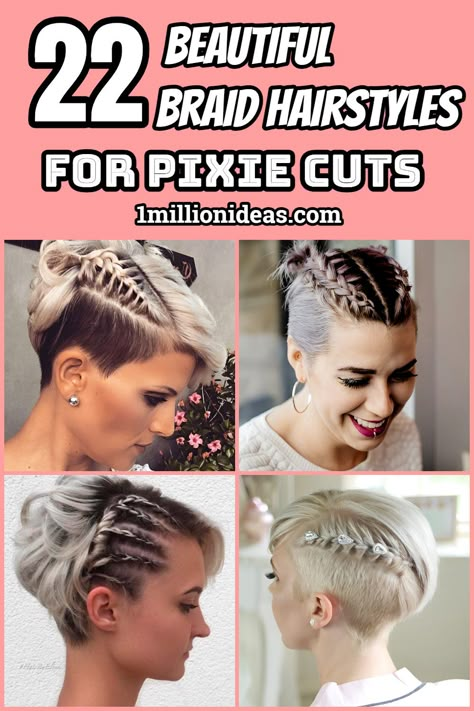 Undercut Hairdos For Women, Viking Pixie Hair, Wedding Hairstyles For Undercut, Short Viking Hairstyles For Women, Pixie Viking Hair, Hairstyles For Undercut Short Hair, Short Viking Haircuts For Women, Undercut Wedding Hairstyles Short Hair, Pixie Hair Braid Styles