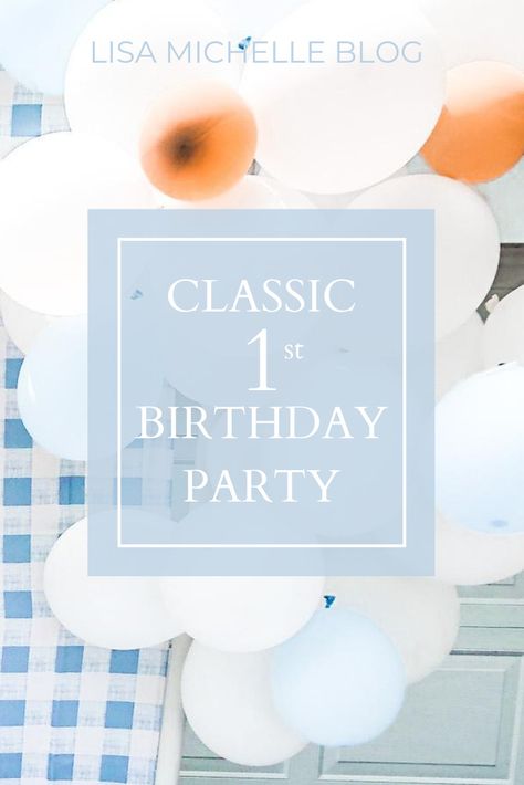 Classic First birthday party! #babyboy #firstbirthday #classic1stbirthday #birthdayparty #boyfirstbirthday #classicbirthdayparty #babysfirstbirthday Casual First Birthday Party, Modern First Birthday Boy, First Birthday No Theme, No Theme First Birthday, Minimalist First Birthday Boy, Classy First Birthday, Baby’s 1st Birthday, Simple First Birthday Boy, Blue And White First Birthday