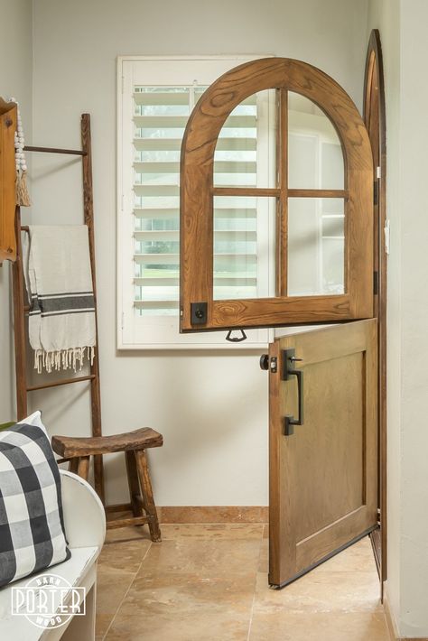 Dutch door interior