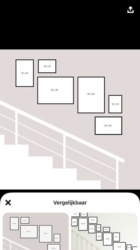 Canvas Staircase Wall, Gallery Wall With 5 Pictures, Ikea Staircase Gallery, Photo Frames On Staircase Wall, Photo Wall Stairway, Frame Wall Ideas Stairs, Stairway Pictures Ideas, Wall Collage Stairway, Wedding Photo Gallery Wall Stairs