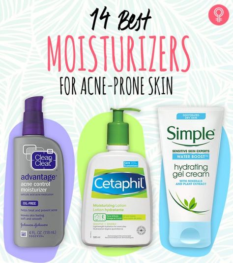 14 Best Moisturizers For Acne-Prone Skin Coconut Oil Face Moisturizer, Best Drugstore Face Moisturizer, Homemade Facial Moisturizer, Olay Moisturizer, Skin Care Routine For Teens, Moisturizer For Combination Skin, Drugstore Moisturizer, Spf Face Moisturizer, Acne Lotion