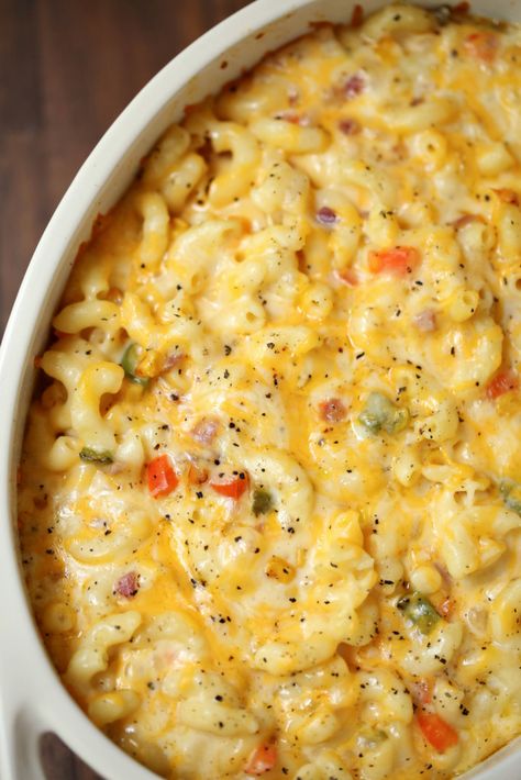 Loaded Mac N Cheese, Weight Watchers Recipes With Points, Heathy Eats, Weight Watchers Casserole, Weight Watchers Recipes, Weight Watcher Dinners, Cheese Casserole, Detox Drinks Recipes, Low Carbs