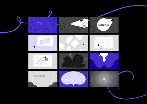 Serenis - motion design campaign on Behance Video Storyboard, Design Campaign, Social Campaign, Tech Company, Design Presentation, Ink Brush, Motion Graphics Design, App Interface, Symbol Logo