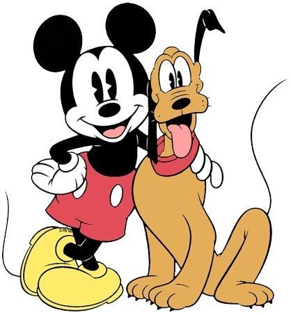 Mickey Mouse Wall Art, Mickey Mouse And Pluto, Pikachu Coloring Page, Pluto Disney, Pictures Tips, Disney Fabric, Disney Art Drawings, Mickey Mouse Cartoon, Disney Party