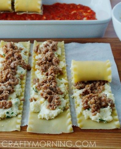 3 Cheese Lasagna Roll Ups fun dinner idea! Sausage Cheese Lasagna Roll Ups, 3 Cheese Lasagna, Sausage Lasagna, Lasagna Roll Ups, Lasagna Roll, Roll Ups Recipes, Lasagna Rollups, Cheese Lasagna, Lasagna Rolls