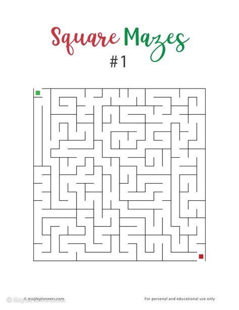 Printable Mazes For Kids Free, Free Printable Games For Adults, Fun Printable Activities For Kids, Brain Activity Games, Mazes For Kids Free Printable, Fun Paper Games, Paper Games For Adults, Cognitive Activities For Adults, Memory Games For Adults