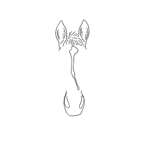 THIS IS A DIGITAL FILE  Once you have purchased and I will do a tattoo-style line drawing of your pet's ears. You are more than welcome to use the finished product in something you sell, but please don't re-sell the art itself. PROOF INCLUDED Steps after ordering 1. Find the picture you want to use, straight-on high-quality pictures look best 2. Message me on Etsy      a. The name the order is under      b.The image you want to use (or a selection of images)      c. If you want their name undern Horse Silouhette Tattoo, Simple Horse Tattoo Line Drawings, Simplistic Horse Tattoo, Horse Simple Tattoo, Horse Theme Tattoo, Horse Ears Drawing, Horse Head Tattoo Simple, Equine Tattoos Simple, Delicate Horse Tattoo